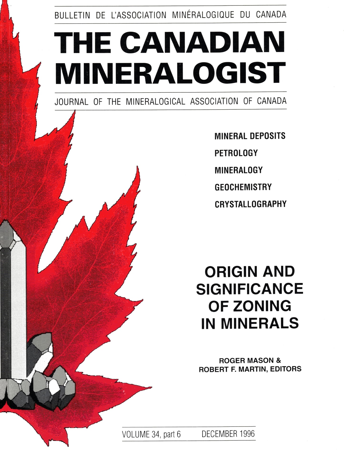 Origin and Significance of Zoning in Minerals