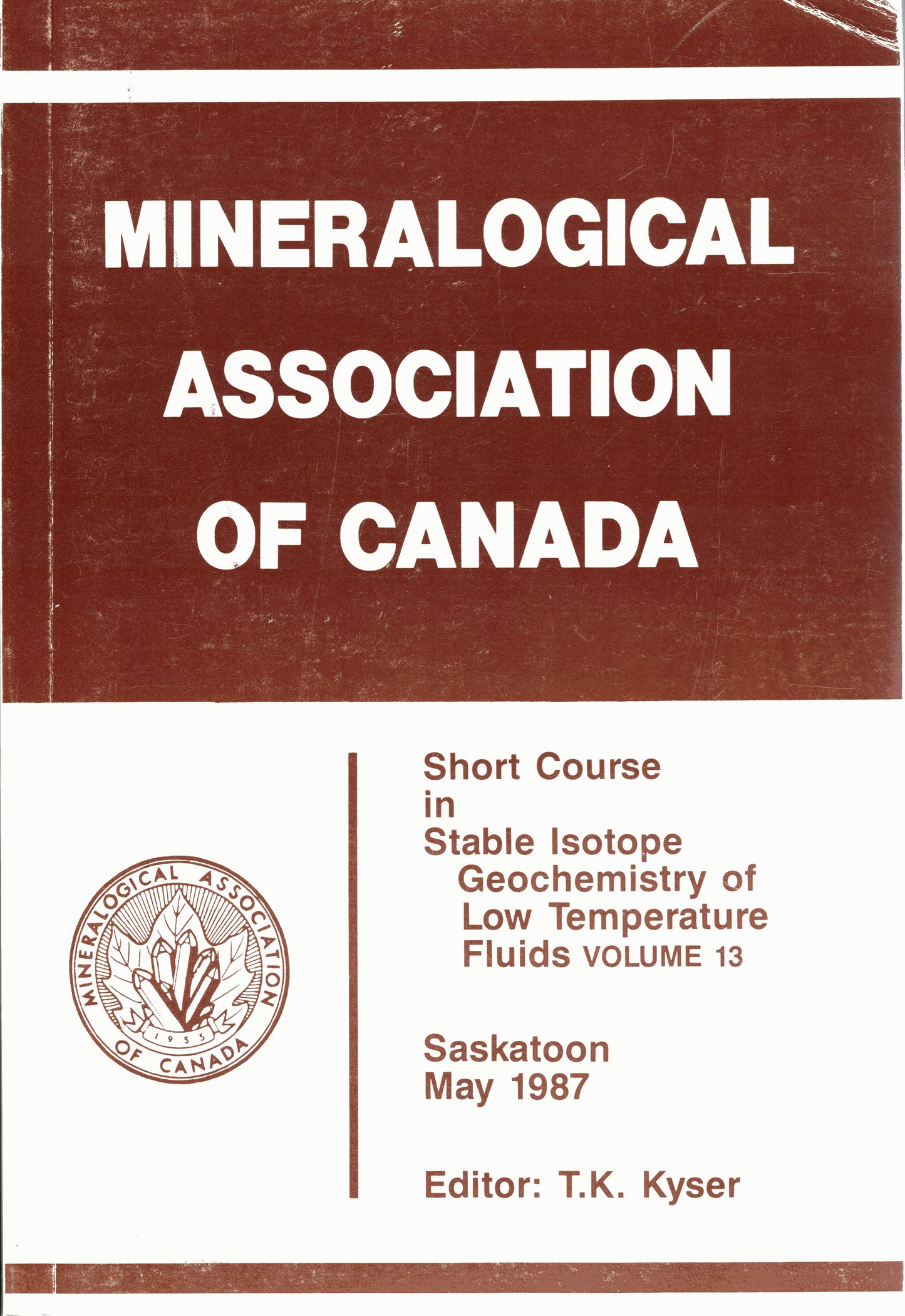 Stable Isotope Geochemistry of Low Temperature Fluids - E-Book