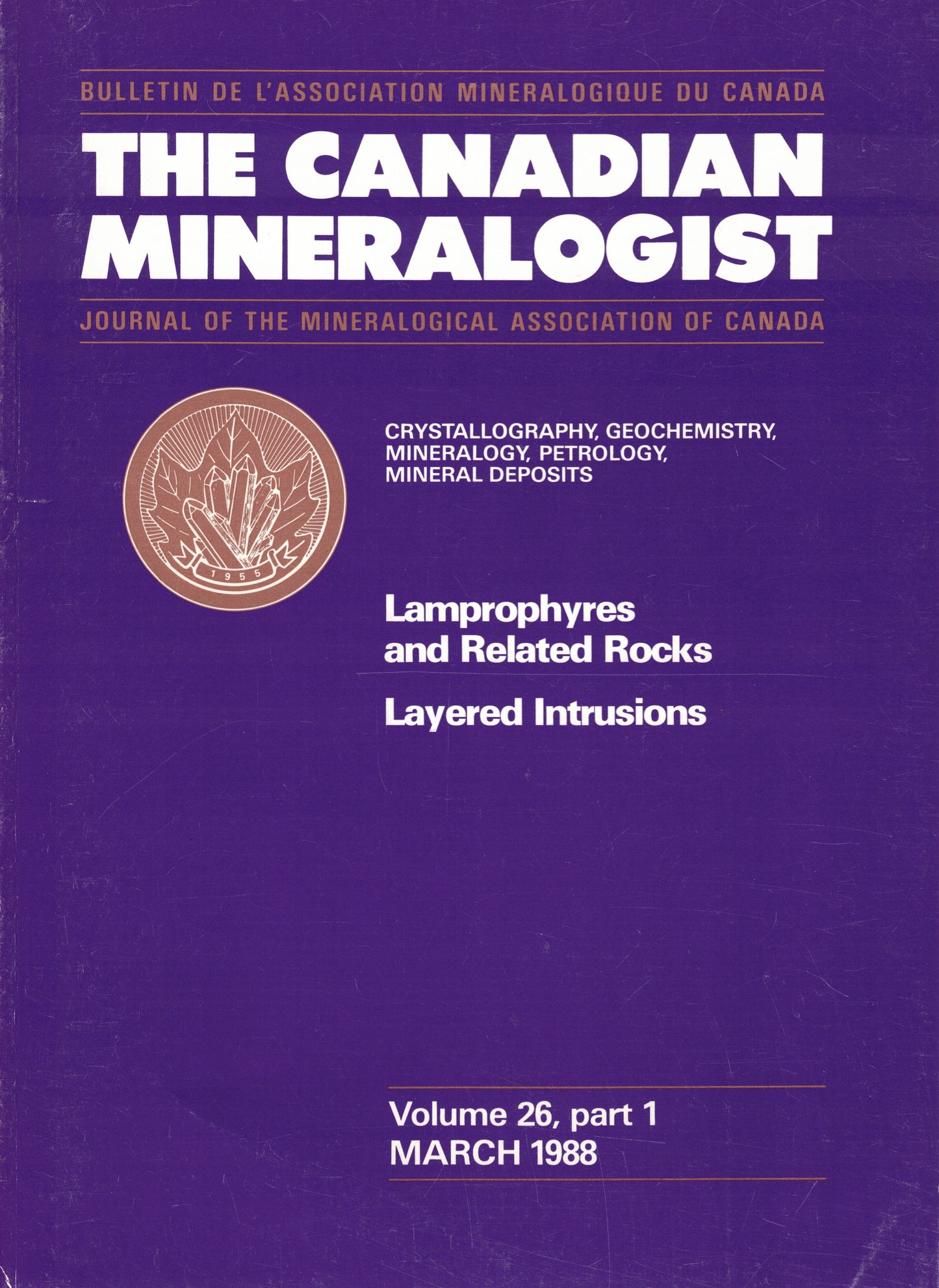 Lamprophyres and Related Rocks - Layered Intrusions