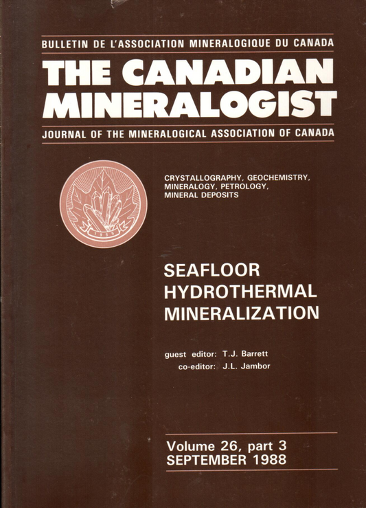 Minéralisation hydrothermale du fond marin