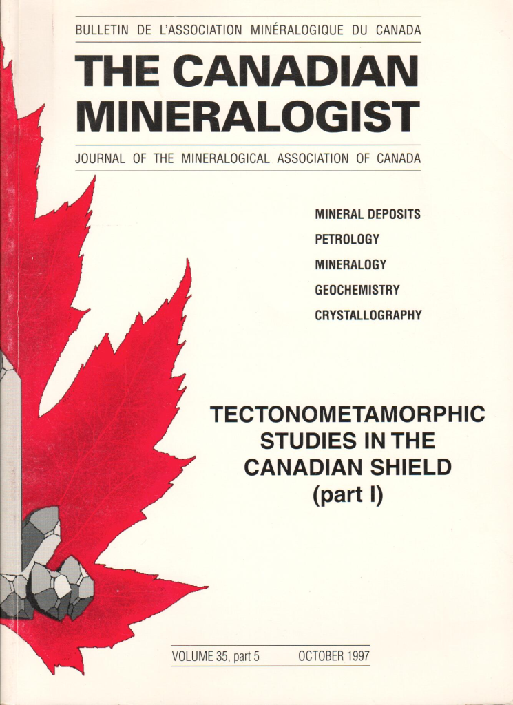 Études tectonométamorphiques dans le Bouclier canadien (partie I)