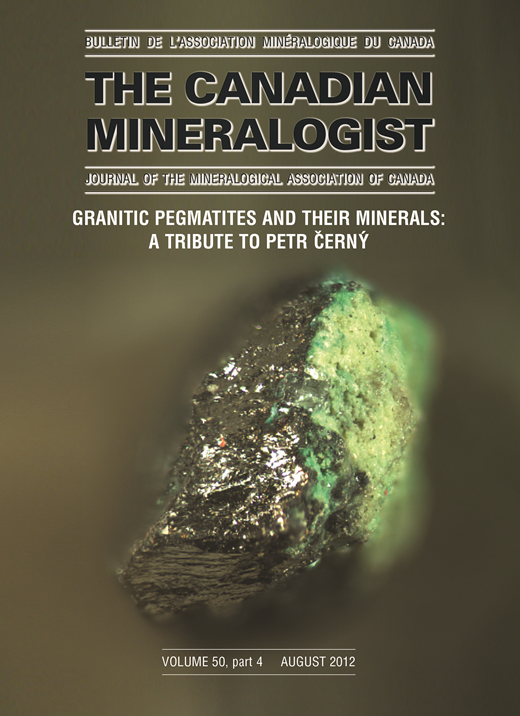 Granitic Pegmatites and their Minerals:  A Tribute To Petr Černý