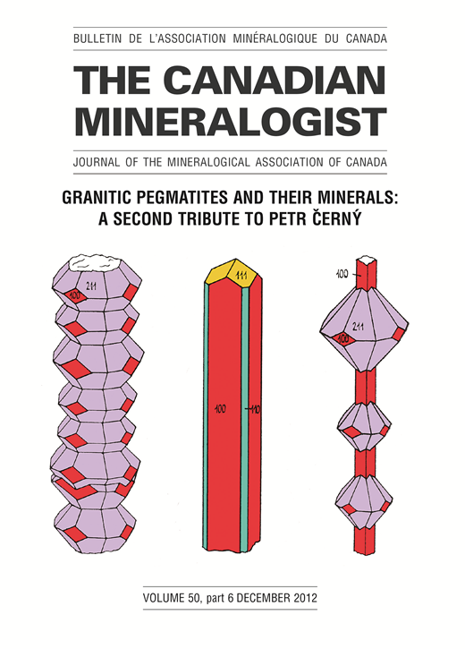 Granitic Pegmatites and their Minerals:  A Second Tribute To Petr Černý